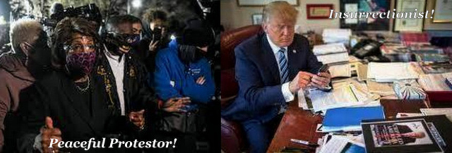 MaxineTrumpredFinal Maxine Waters and DOnald Trump